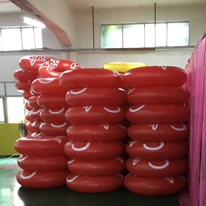 Tabung pelampung renang tiup merah raksasa 120 cm - Product Image 6