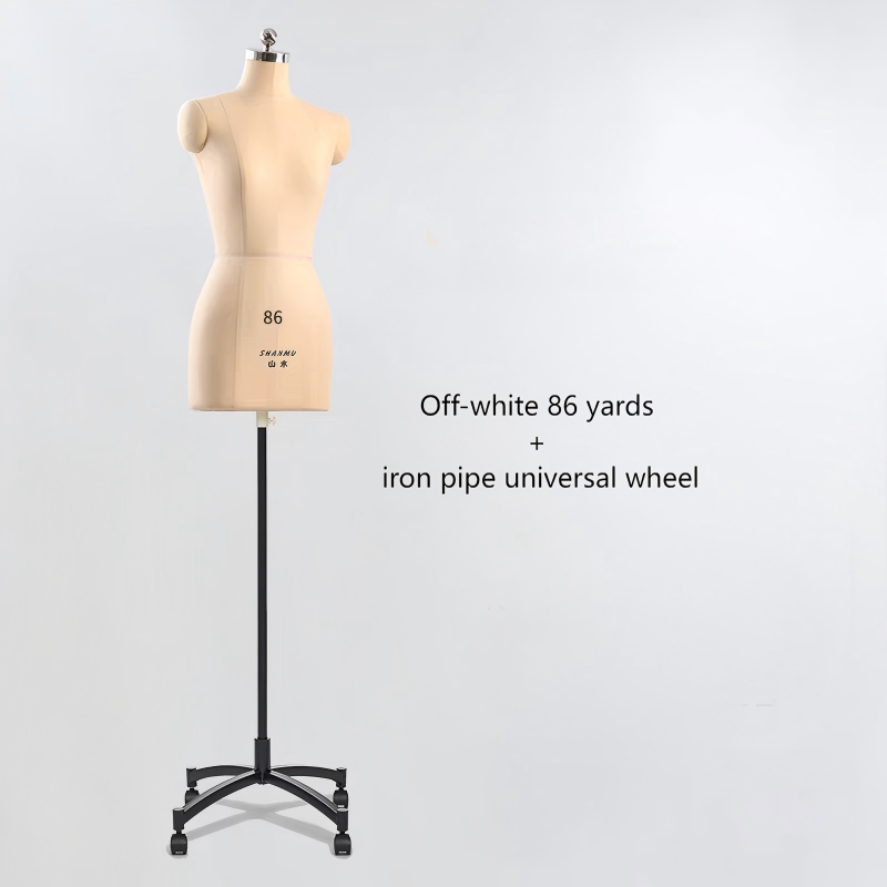 offwhite 86 yard + ruota universale in tubo di ferro