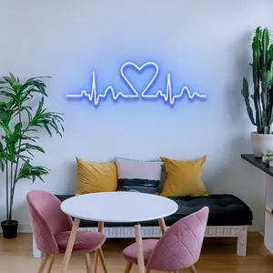 Koncept Drop Shipping 36 Inch Heart Neon Wedding Sign Custom Neon Advertising LED Neon Sign