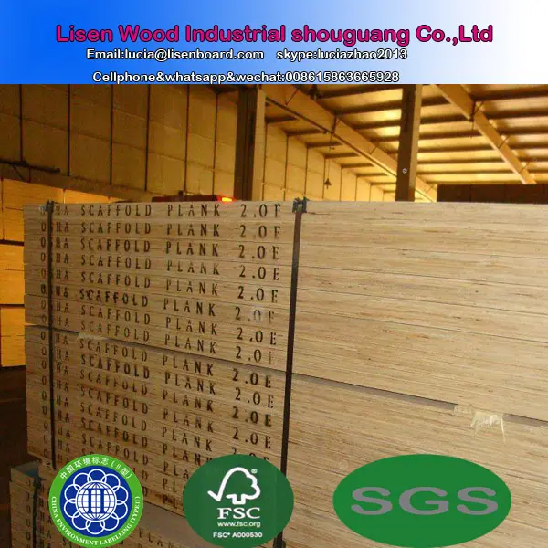 Lowest price wooden pallet elements poplar/Pine lvl plywood timber