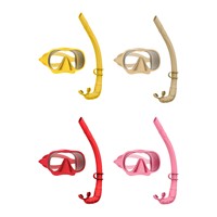Ensemble de lunettes de plongée haute définition avec tube respiratoire en silicone anti-buée Nouvelle combinaison de plongée humide pour l'apnée