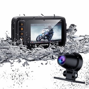 Azdome M600 Xe Máy 1080P Dash Cam Vòng Ghi Âm Không Thấm Nước 3.0 'Inch Xe Máy Máy Ảnh Với <span class=keywords><strong>Bd</strong></span> Wifi GPS BSD Cảnh Báo Dashcam - Product Image 1