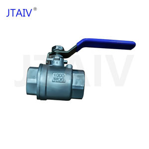 JTAIV Stainless Steel 304 Both Female Threaded NPT 2PC Water Ball <strong>Valve</strong> 2pc Clamp Ball <strong>Valve</strong> - Product Image 2