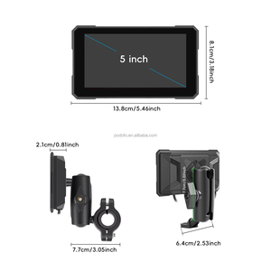 Reproductor Inteligente Inalámbrico para Motocicleta Podofo de 5 Pulgadas, Compatible con Android Auto, TPMS, Resistente al Agua IP67, Fabricante Líder - Product Image 5
