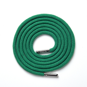 Dây đai mũ tròn nhiều màu tùy chỉnh làm bằng cao su polyester nylon với đầu kim loại hợp kim Niken nhiều phương pháp đan - Product Image 4