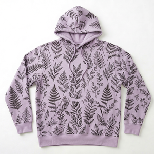 Sweat-shirt à capuche en polyester tricoté pour homme, imprimé personnalisé, chaud, à manches longues, décontracté, pour le printemps, avec poche - Product Image 1
