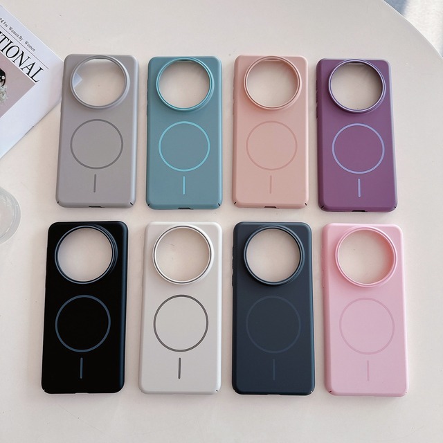 New Ultra-Thin TPU+PC Shockproof Matte Phone Case Magnetic Sports Design Protective Cover for Huawei Mate 80 70 60 50 40 Pura70