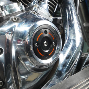 Cache-moteur en aluminium NICECNC pour Harley <span class=keywords><strong>Street</strong></span> Glide FLHX Special FLHXS <span class=keywords><strong>Street</strong></span> <span class=keywords><strong>Bob</strong></span> 114 FXBBS FXBB <span class=keywords><strong>M8</strong></span> 25600042 - Product Image 5
