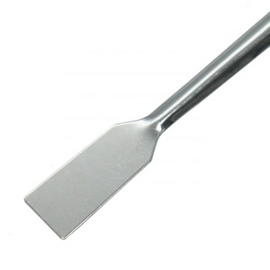 Mini <span class=keywords><strong>espátula</strong></span> <span class=keywords><strong>de</strong></span> Metal <span class=keywords><strong>de</strong></span> acero inoxidable con doble filo, longitud <span class=keywords><strong>de</strong></span> 125-350mm, para uso en <span class=keywords><strong>laboratorio</strong></span> - Product Image 1