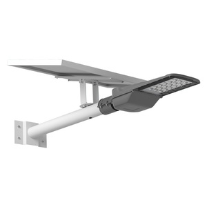 AORUITAI China Factory Sensor <span class=keywords><strong>de</strong></span> movimiento Die Cast Aluminio 90W Luces <span class=keywords><strong>de</strong></span> calle LED con energía solar separada - Product Image 1