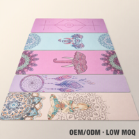 Matras Yoga Formfit Grosir Premium Multifungsi Berkualitas Tinggi Desain Baru Ramah Lingkungan Portabel Elastisitas Tinggi