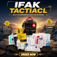 Sac tactique Molle médical de vente chaude trousse de premiers soins tactique trousse de premiers soins IFAK avec garrot de joint de poitrine