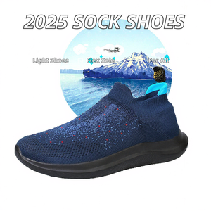 Chaussures de voyage légères pour hommes 2026 avec semelle ultra-flexible – Chaussures chaussettes été, printemps, automne, hiver - Product Image 2