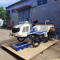 Transplanteur de riz à grande vitesse modèle 2ZG-6C, machine à planter le riz autopropulsée à 6 rangs pour rizières