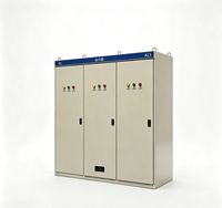Panneau de commande AC basse puissance Plant Supply, armoire métallique durable IP30/IP40 pour application de distribution d'énergie électrique industrielle
