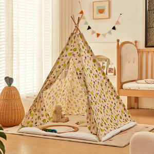 Venta caliente tipi tienda portátil <span class=keywords><strong>para</strong></span> niños al aire libre Camping Tepee tienda india interior <span class=keywords><strong>niñas</strong></span> princesa tienda de juguete - Product Image 3