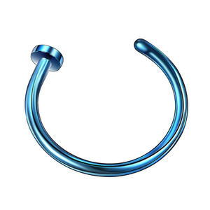 Piercing pour le nez en acier inoxydable 316L, 1 pièce, anneau pour le Septum, Piercing circulaire, Cartilage, <span class=keywords><strong>Tragus</strong></span>, corps, bijoux - Product Image 5