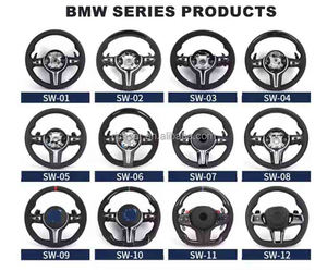 Con embellecedor de carbono seco Alcantara M Performance volante para <span class=keywords><strong>BMW</strong></span> F10 M5 F20 F30 M3 F80 M4 F82 M2 F87 F90 F11 F13 <span class=keywords><strong>E90</strong></span> E92 - Product Image 5