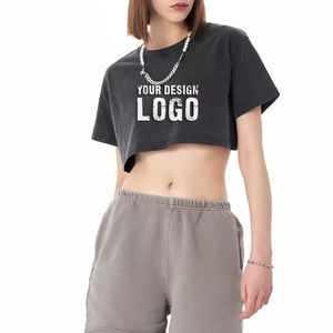 Fashion Street Casual <b>Yoga</b> Sport Crop Women's <b>T</b> <b>Shirt</b> New Design Spice Girls Street Dance Sexy Cropped Lady <b>T</b> <b>Shirts</b> - Product Image 3