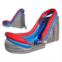 18 pieds de haut Acheter des toboggans gonflables Velocity Big Water Slides à vendre
