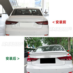 สปอยเลอร์หลังคาท้ายรถยนต์ สำหรับ Audi A3 S3 8V Sedan ปี 2014-2020 ฝาปิดท้ายรถยนต์  แผ่นปิดฝากระโปรงท้าย สปอยเลอร์ท้ายรถ - Product Image 2