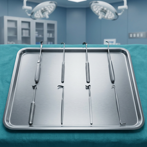 Kit chirurgical Herzfeld, rétracteurs 20 cm/19 cm/15 cm (8''/6''), Strandell-stille Senn-green, manuel, en acier - Product Image 3