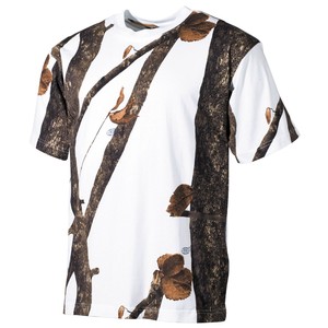 Maglietta personalizzata <span class=keywords><strong>Snak</strong></span>-black Camo in cotone comode magliette con stampa mimetica da uomo - Product Image 4