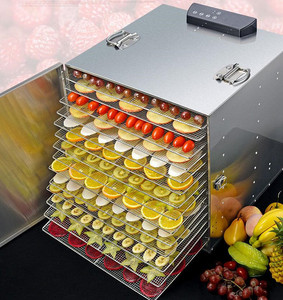 Dễ Dàng Vận Hành Bán Hot 16 Khay Trái Cây Máy Sấy Dehydrator Khử Nước Trái Cây Máy - Product Image 3