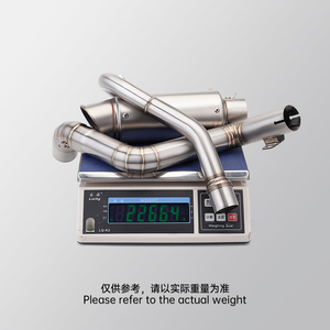 Sistema de Escape Slip-On para Motocicleta <span class=keywords><strong>DUKE125</strong></span> DUKE200 DUKE390 DUKE250 DUKE 125 150 200 390 2012-2017 con Tubo Intermedio y Silenciador - Product Image 6