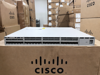 Switch Jaringan 24 Port Gigabit LACP QoS SNMP untuk Jaringan Perusahaan C9300X 24Y, Tersedia 1 Tbps Stacking, 1 Unit