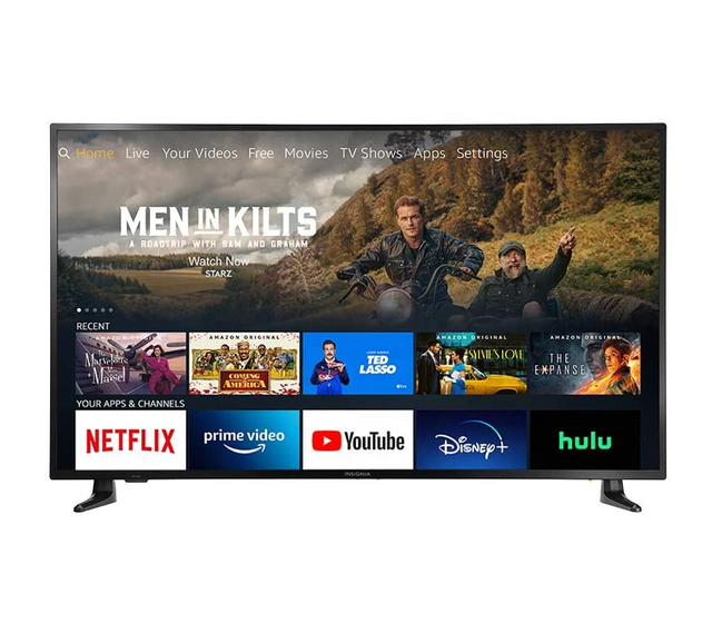 The Latest Large Size 50-inch Smart TV with Stand