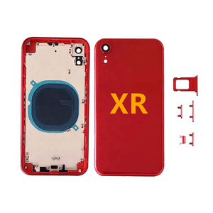 Coque arrière de téléphone portable de rechange en gros, design barre, avec assemblage de couvercle de batterie, compatible avec les petits composants <span class=keywords><strong>XR</strong></span> - Product Image 2