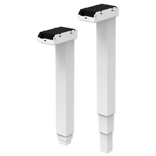 Tubo exterior telescópico triple Columna de elevación de 3 etapas para accesorios de patas de escritorio de elevación eléctrica