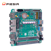 Carte mère PC AMD Piesia OEM 2*H-D/Type-C 2*DDR5 6600H 7535U 8845HS Ordinateur monocarte 2Lan Rs232 X86 Linux Nuc