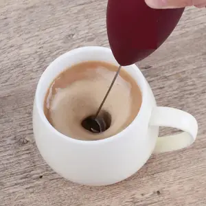 Elektrischer Schaum Kaffee maschine Cappuccino Milch schäumer mit Ständer