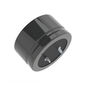 Condensateur traversant LGJ2C331MELB15 à montage en surface (SMD) en aluminium 330uF 20% 160V SNAP TH 330 uF - Product Image 1