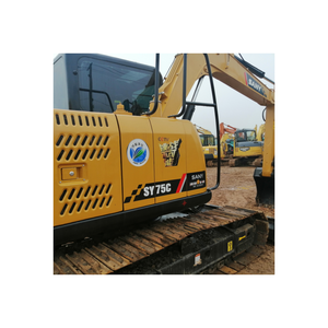 Mini pelle SANY SY75c Pro SY55 SY60 SY26 SY35, pelle sur chenilles multifonction utilisée de marque chinoise Sunny Excavator SANY 75c - Product Image 1