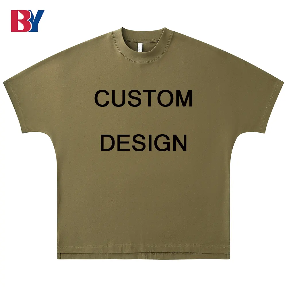 Puff Print Cotton Heat Transfer Designs for T shirts Designer Custom Plus Size Men's Clothing T-shirt Luxury for Men