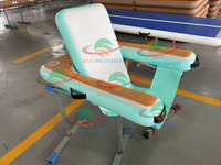 Équipement de jeux aquatiques pour chaise longue d'extérieur quais gonflables plate-forme de plage flottante
