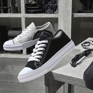 Hongyan usine en gros nouvelle mode printemps automne toile chaussures respirant léger loisirs confortable sans lacet EVA été - Product Image 2