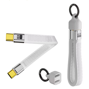 E-MARKER 240W <span class=keywords><strong>สาย</strong></span>เคเบิล Type C ขนาด13.7ซม. 40Gbps 8K ชาร์จเร็ว USB C TO Type C พวงกุญแจ<span class=keywords><strong>สาย</strong></span>ข้อมูล<span class=keywords><strong>ส</strong></span>ำหรับ Thunderbolt 3/4โทรศัพท์แล็ปท็อป - Product Image 3