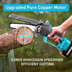 DTWA2-0047 Poderosa Motosserra Elétrica Sem Fio 21V com Motor Brushless - Product Image 6