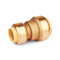 Raccord poussoir de plomberie en laiton sans plomb BH 1/2 "raccord rapide Pex Push Fit dans les raccords pour tuyau Pex