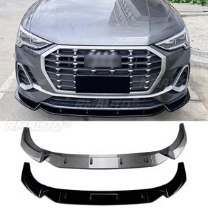 <b>For</b> Audi Q3 F3 Sline 2019+ Body Kit Front Bumper <b>Diffuser</b> Front Bumper Spoiler Splitter Lip Protector Cover <b>Car</b> Accessories - Product Image 2