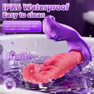 Dildo Masculino con Tapón Anal para Ano con 5 Funciones de Vibración Peristáltica y 8 Vibraciones, Tapón Anal para Principiantes, Juguetes Sexuales para Parejas - Product Image 6