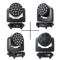 Lyre LED Asservie Zoom 19x40W Bee Eye RGBW 4-en-1 Lumière de Lavage DMX512 Faisceau Disco Effet de Scène Mobile DJ pour Mariage