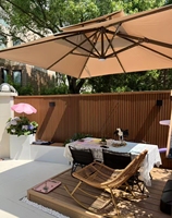 Revêtement extérieur d'hôtel ignifuge B1 en WPC imperméable, texture bois carbonisé 3D, panneaux muraux extérieurs décoratifs