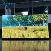 Layar Poster LED Indoor P2.5mm Portabel untuk Iklan, Layar LED Berdiri untuk Segala Suasana