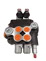 Katup Kontrol Arah Monoblock 3 Cara 3P80 Distributor Distributor Distributor Hidrolik 21GPM Digunakan untuk Mesin Konstruksi