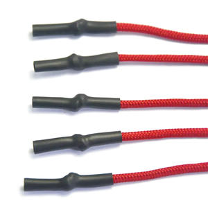 Cordon de serrage pour sweat à capuche, accessoire avec tube thermorétractable, bout plat, tube thermorétractable, pour vêtement, pièces - Product Image 4